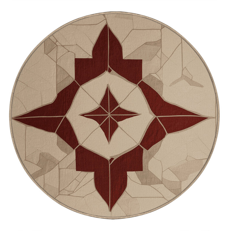 Tessellation Vista Rug, Round 7'