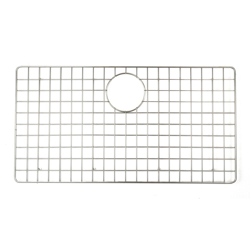 Grille d’évier en acier inoxydable 27 po x 14 po