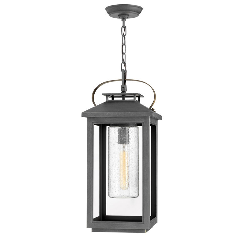Medium Hanging Lantern, Ash Bronze