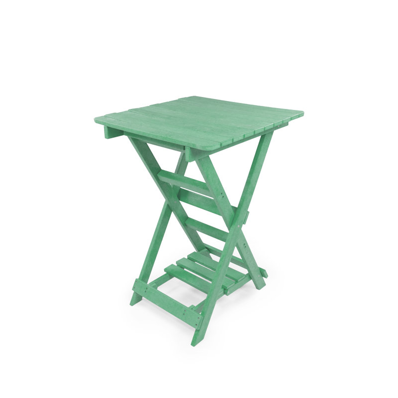 Patagonia Folding Outdoor Bar Table , Green
