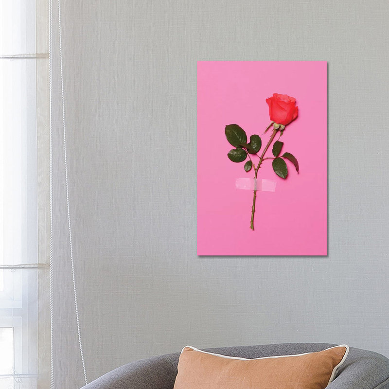 Wallflower by Honeymoon Hotel - Wrapped Canvas Print, 66.04 cm H x 45.72 cm W x 1.91 cm D