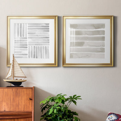 " Muted Eccentricities I " 2 - Pieces