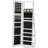 Ardolino 15'' Wide Jewellery Armoire with LED and Flip-over Makeup Shelf