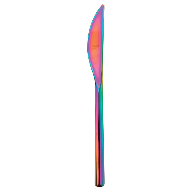 Due Table Knife - 48 Pieces, Rainbow