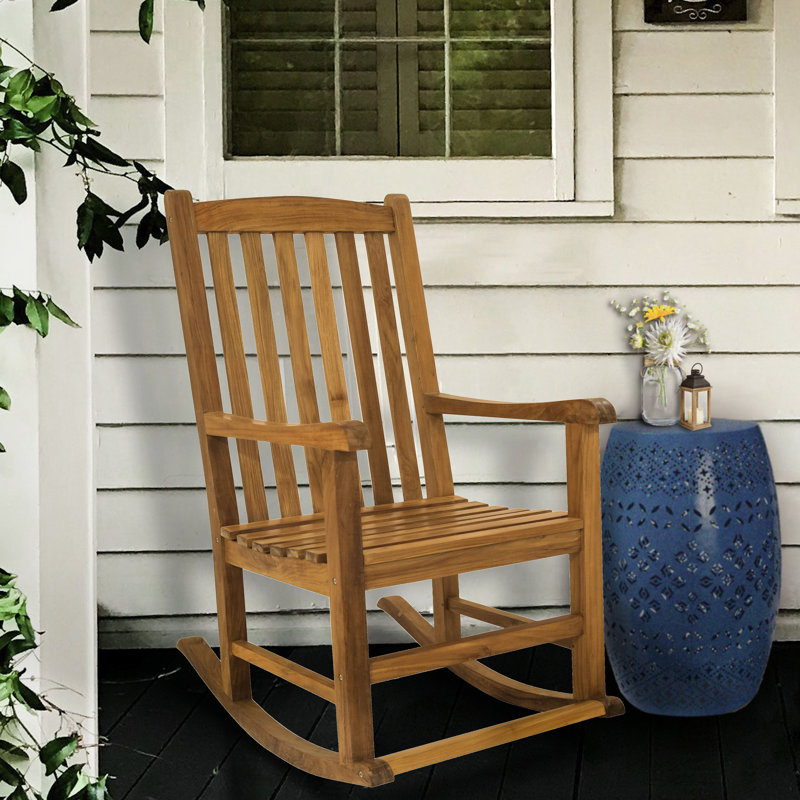 Teak Outdoor Rocker Chair