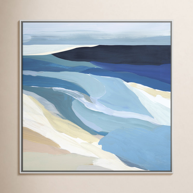 «Camarie Graham Lake I» par Isabelle Z, impression sur toile encadrée en bois et quincaillerie de fixation, Toile encadrée
