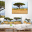 Coussin décoratif à imprimé acadia et guépard en afrique africaine-29891608-29891604