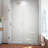DreamLine Unidoor Plus 48.5 - 49 inch W x 72 inch H Frameless Hinged Shower Door in Brushed Nickel-122532792-122532798