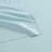 Martha Stewart Skylands Solid Cotton Percale Blue Sheet Set-115629691-115629696