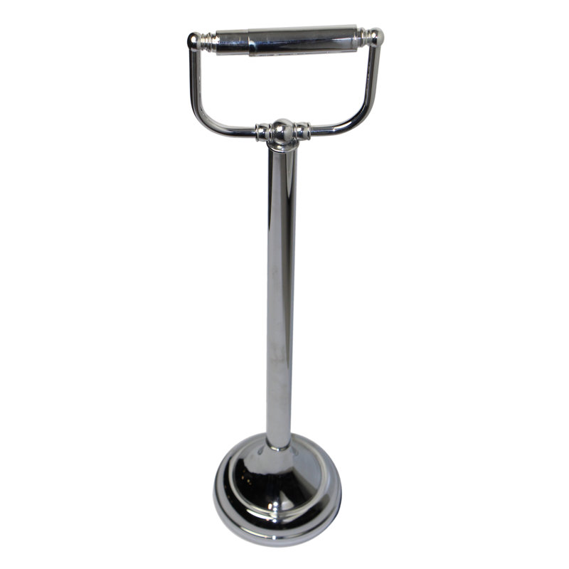 Porte-papier hygiénique debout Gober, Chrome poli