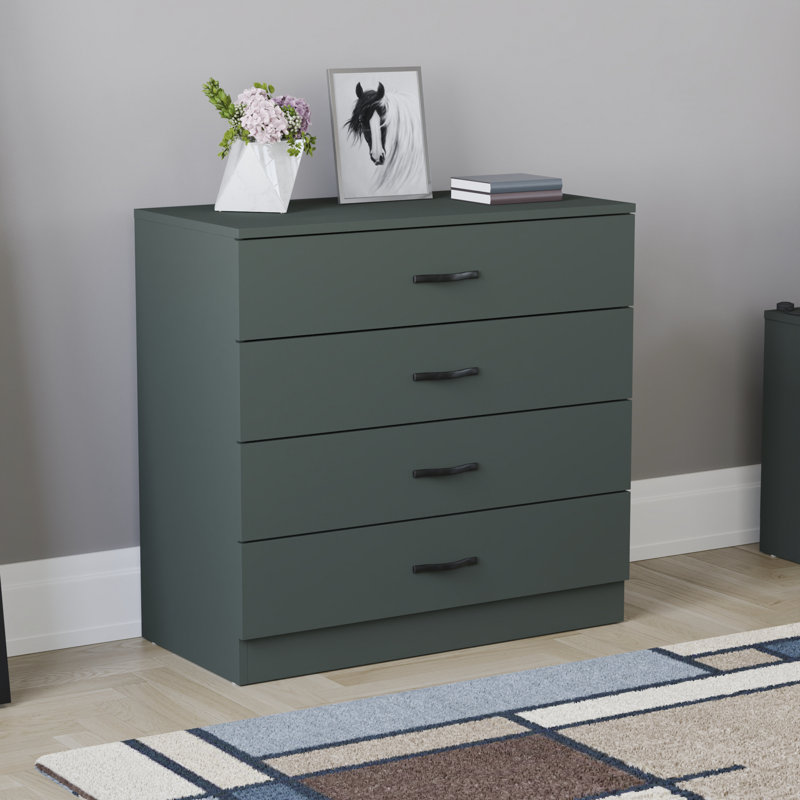 Maybery 4 Drawer Chest, Jasper Green