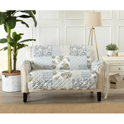 Medallion Reversible Sofa Pet Furniture Protector Slipcover