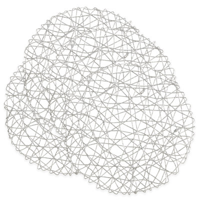Hilbert Polyester Abstract Round Placemat