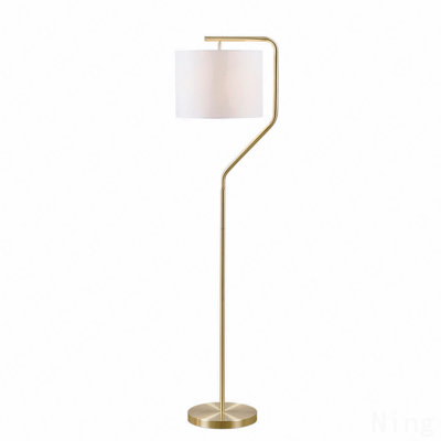 Angular Arched Metal Floor Lamp
