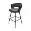 Ensemble de 2 tabourets de bar 28 "en cuir technique-652449640-652449641
