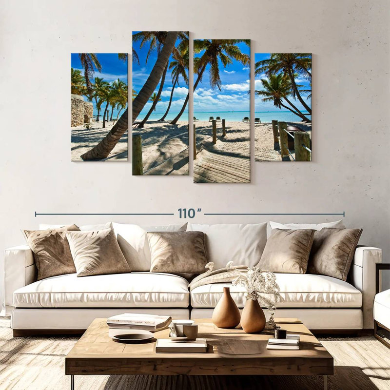 Nicci Beach Path, 54" H x 84" W