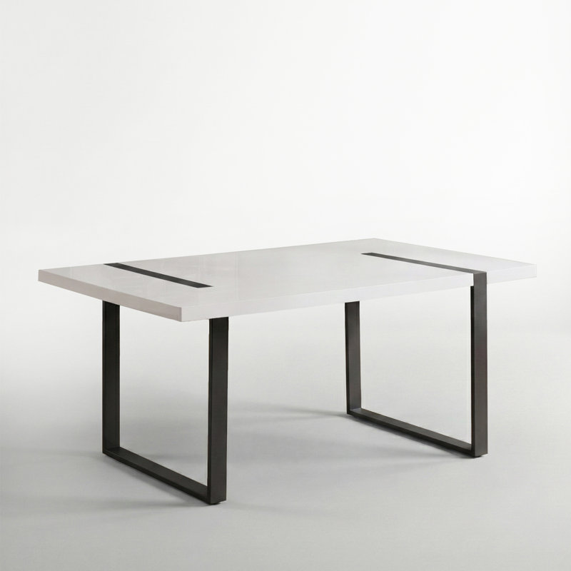 Ivie Metal Base Dining Table