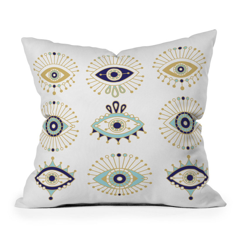  Polyester Indoor/Outdoor Throw Pillow, 20" x 20"