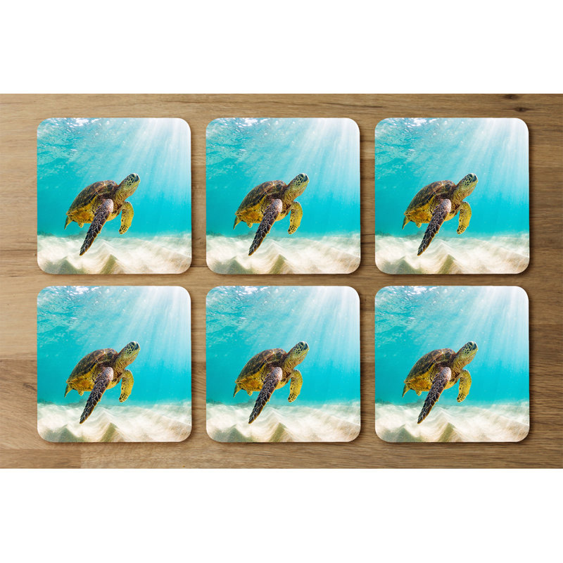 Dristy Square 6 Piece Coaster Set