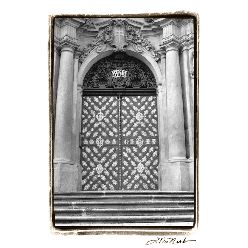 Prague Passageway V by Laura DeNardo - Wrapped Canvas Print, 30cm H x 20cm W x 3.8cm D