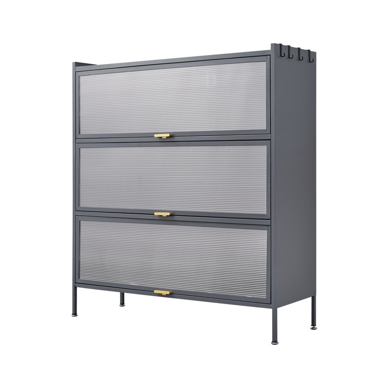 Armoire de rangement polyvalente à 3 niveaux avec un design élégant et des caractéristiques pratiques pour l'organisation de la cuisine