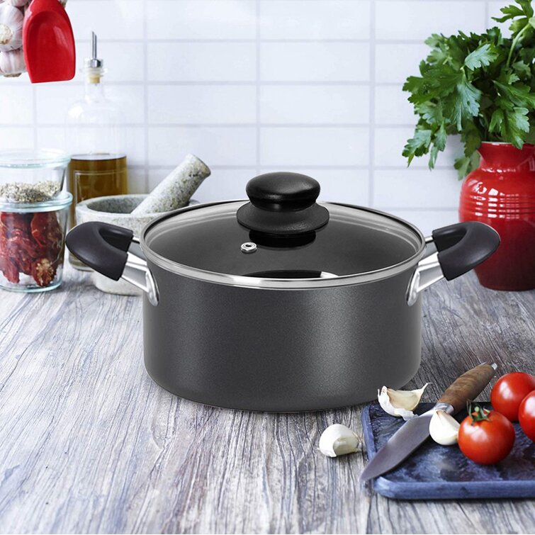 Bene Casa Non-Stick Aluminum Round Dutch Oven