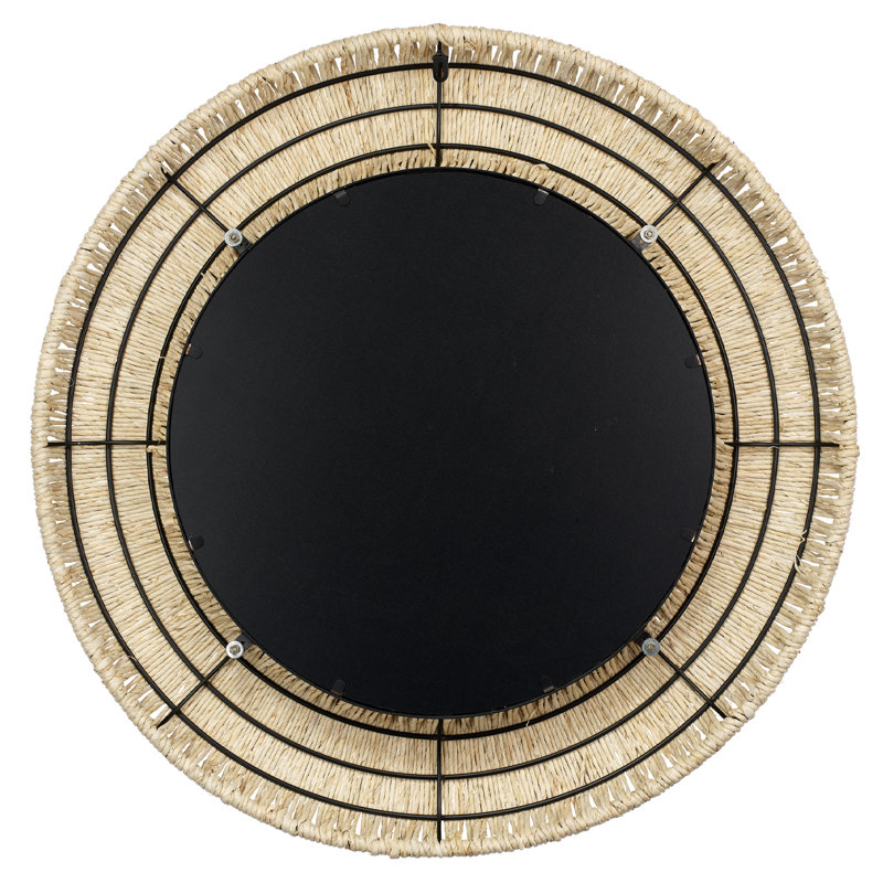 Hollis Round Rope Mirror