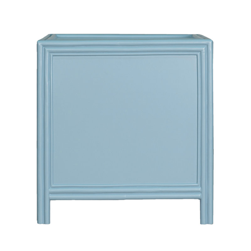 Clara Collection 1 - Drawer Nightstand, Blue