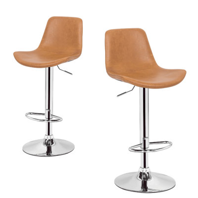 Tabouret de bar rotatif à hauteur réglable Kareema