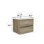 Meuble-lavabo mural 24 po avec lavabo en céramique, grand rangement, trop-plein intégré, pré-assemblé-1336002659