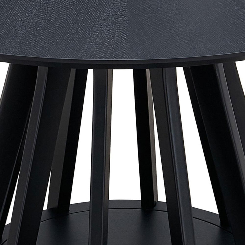 47.24'' Dining Table, Black