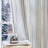 Grommet Linen Semi-Sheer Striped Curtains-517036148-517036136