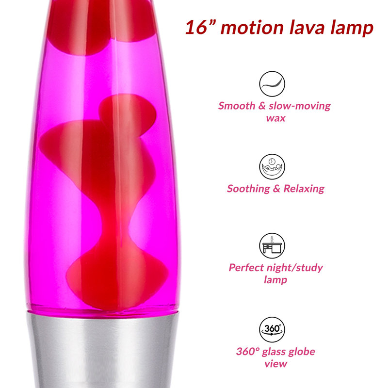 Bolbirer Metal Lamp, Pink, 42cm