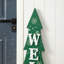 Enseigne de sapin de Noël 42 "H Christmas