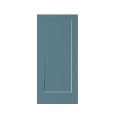 Panelled Manufactured Wood Sliding Closet Doors