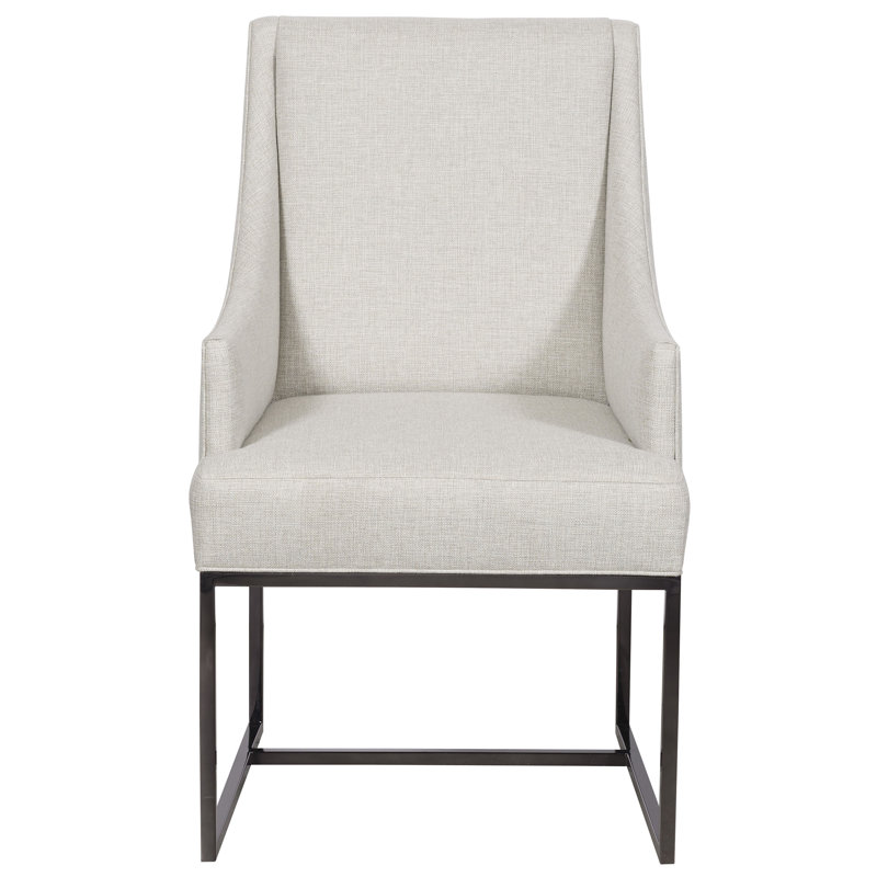 Chaise avec accoudoirs Ellsworth, Mélange de polyester coton Callaloo