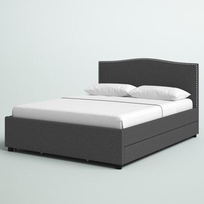 Filton Upholstered Twill Drawers Bed