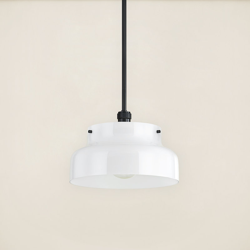 Luminaire suspendu 1 lumière Luella, H 9,75 po x l 15 po x P 15 po, Bronze vieilli