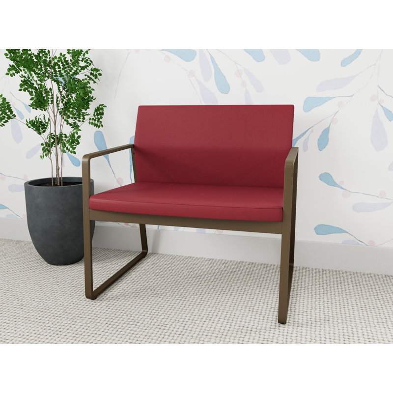 Fauteuil de bureau Gansett, Bronze, Vinyle Patriot Plus Bordeaux
