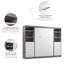 Lit plateforme avec rangement Arthor-91461148