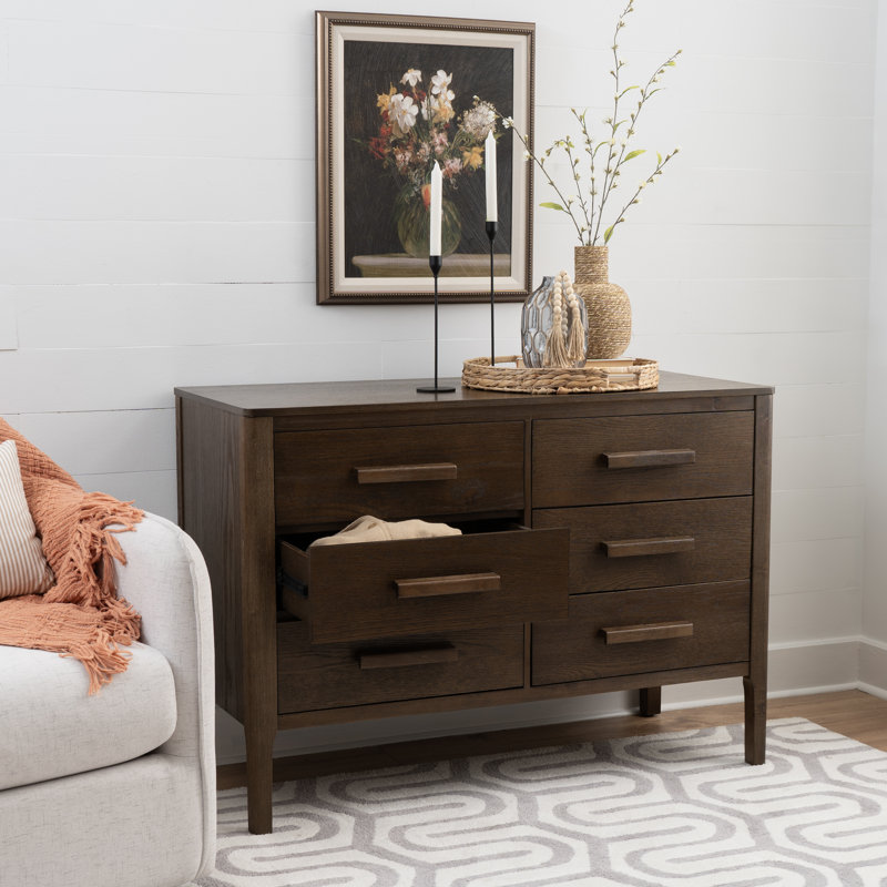 Commode 6 tiroirs Godina, Espresso