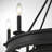 Taylorsville 30" 8-Light Fandelier in Matte Black with Remote Control-662129859