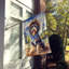 Drapeau Cowboy Welcome House-112699308