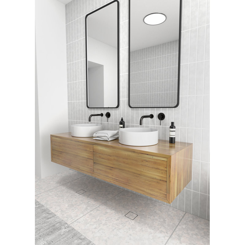 Trinity Metal Mirror, Black