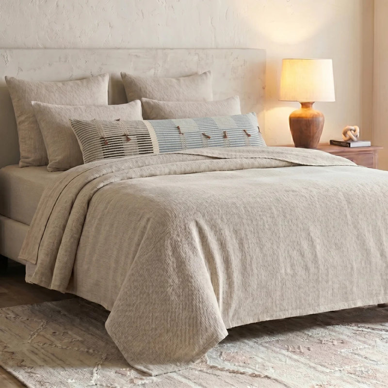 BURHAN, OATMEAL, COVERLET