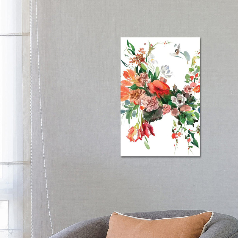 Meadow by Gosia Gregorczyk - Wrapped Canvas Painting, 66.04 cm H x 45.72 cm W x 3.175 cm D