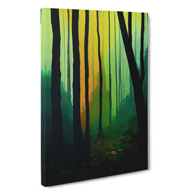 Deluxe Forest - Wrapped Canvas Print