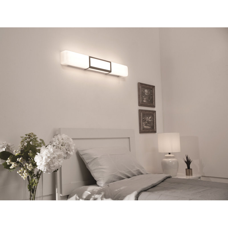 LED Flush Mounted Sconce, 5" H x 36" W x 3.6" D