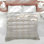 Beige Houndstooth Pattern Comforter