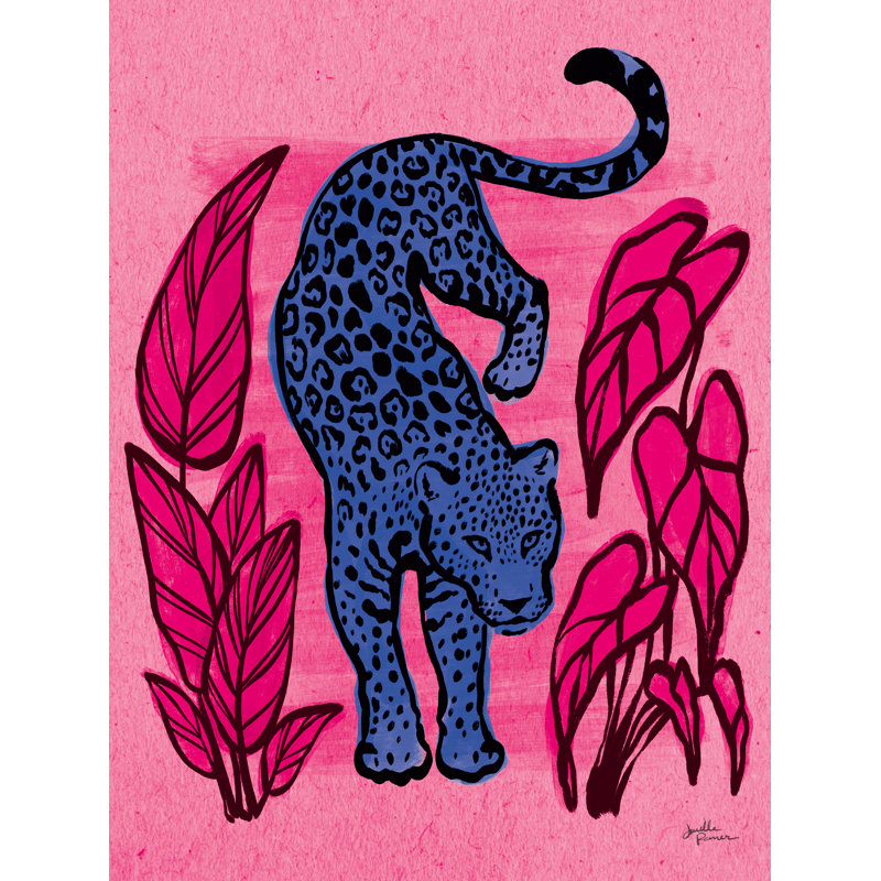 Jungle Cats I Bright, Non, H 40 po x l 30 po, Toile tendue
